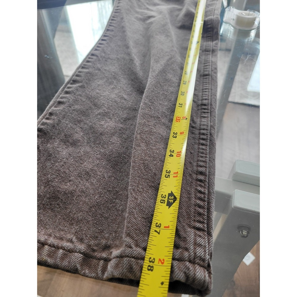 Wrangler Authentics Jeans Mens 32x30 Trendy Brown Mocha Relaxed Straight Leg - Picture 7 of 10